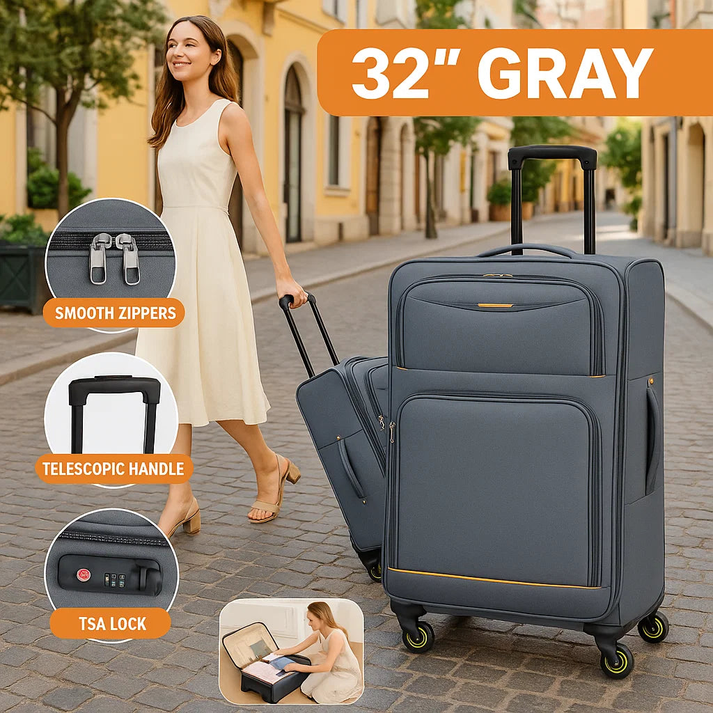 NEW YORK XPRESS WD-327 4 PIECE LUGGAGE (20"24"28"32)