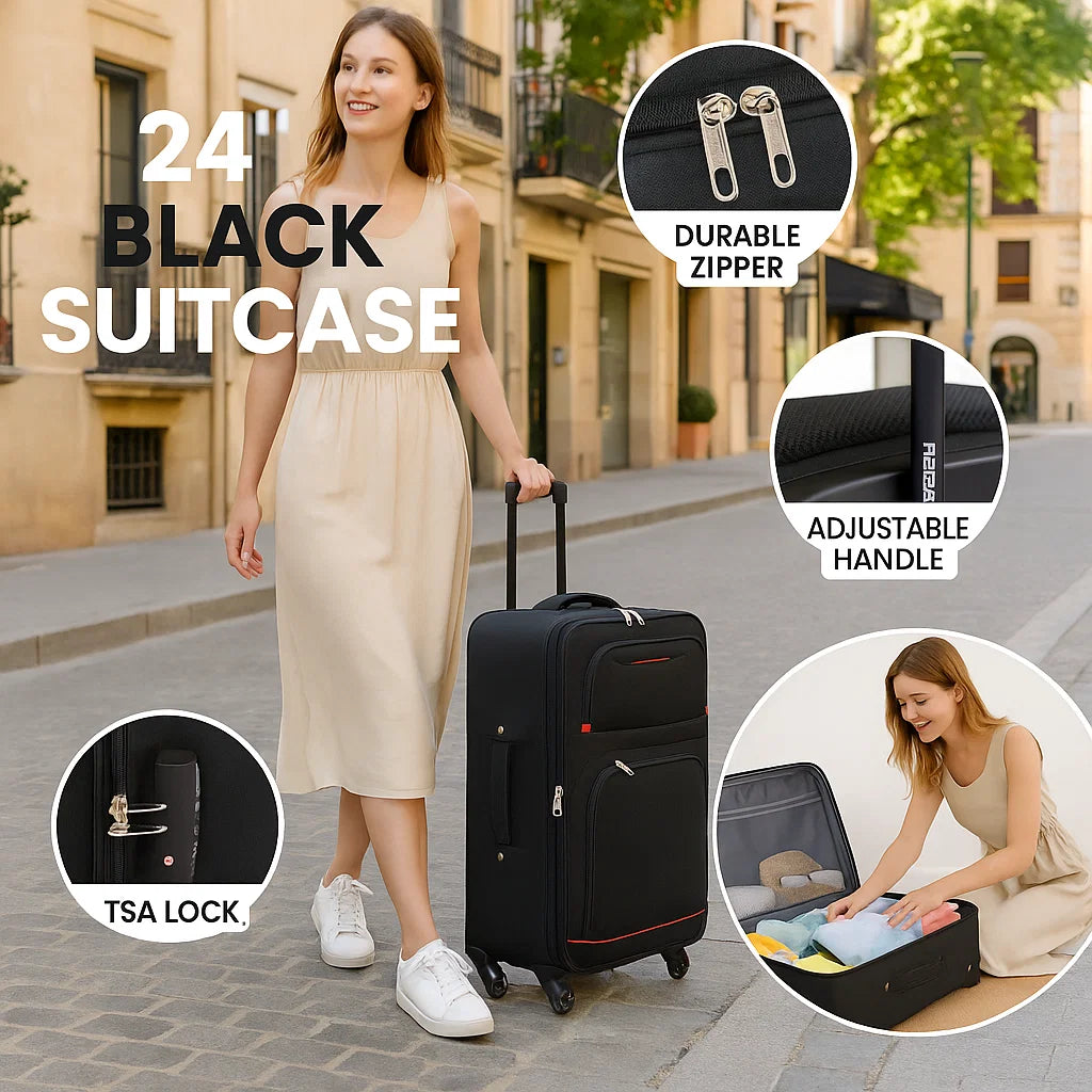 NEW YORK XPRESS WD-327 4 PIECE LUGGAGE (20"24"28"32)
