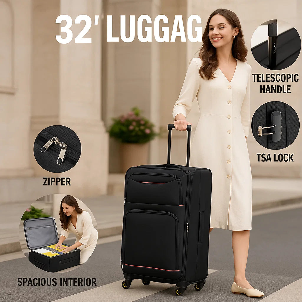 NEW YORK XPRESS WD-327 4 PIECE LUGGAGE (20"24"28"32)