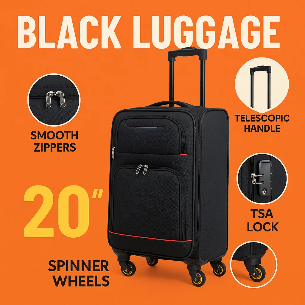 NEW YORK XPRESS WD-327 4 PIECE LUGGAGE (20"24"28"32)