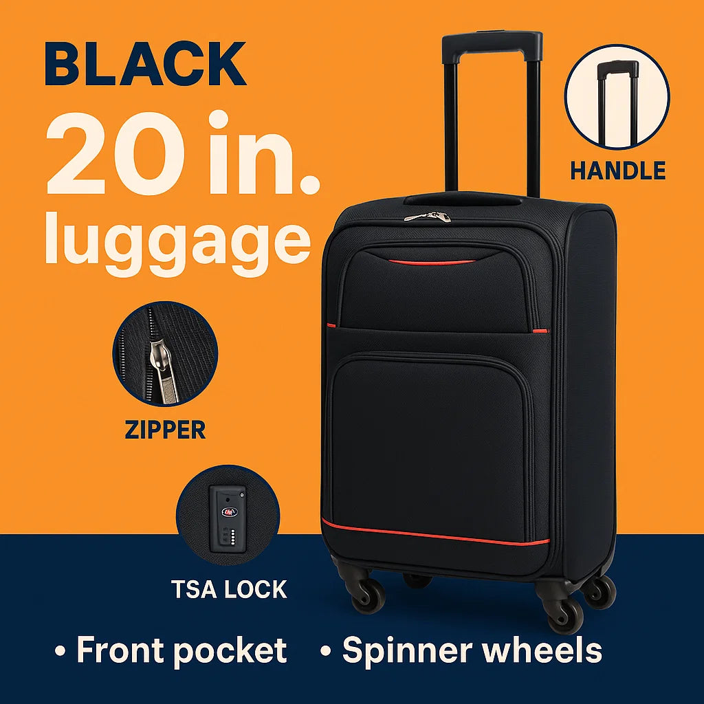 NEW YORK XPRESS WD-327 4 PIECE LUGGAGE (20"24"28"32)