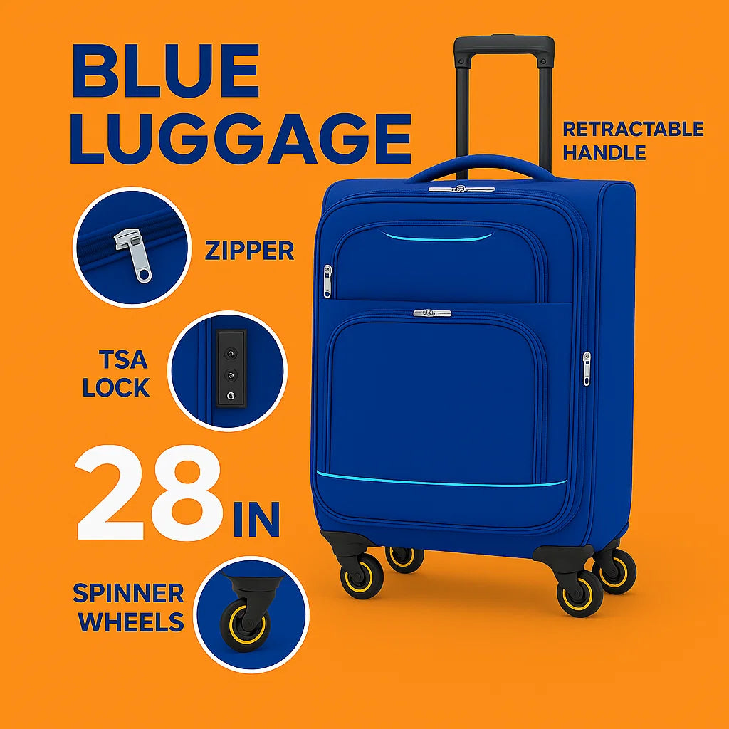 NEW YORK XPRESS WD-327 4 PIECE LUGGAGE (20"24"28"32)