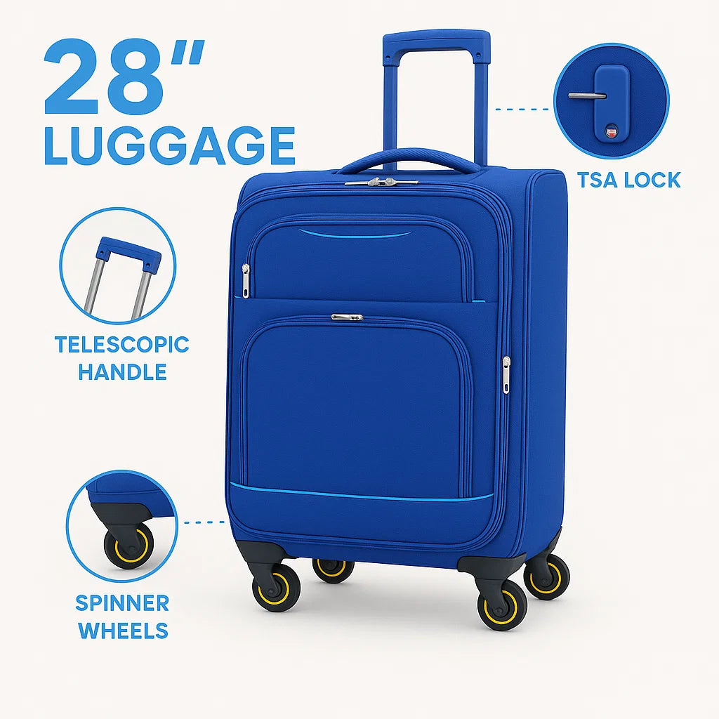 NEW YORK XPRESS WD-327 4 PIECE LUGGAGE (20"24"28"32)