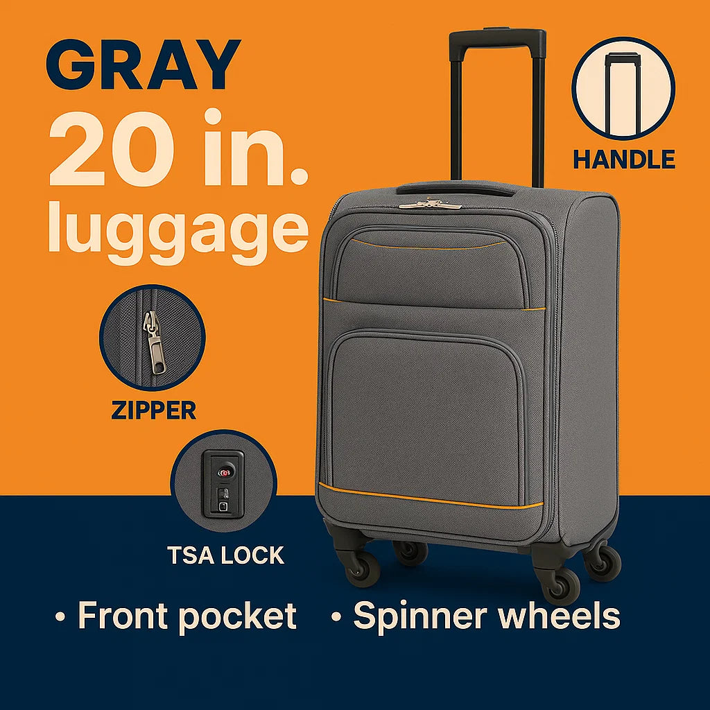 NEW YORK XPRESS WD-327 4 PIECE LUGGAGE (20"24"28"32)