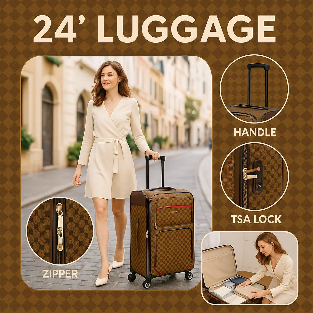 NEW YORK XPRESS XH-2601 SOFT LUGGAGE 5 PIECE (20" 26" 28" 30" 32")