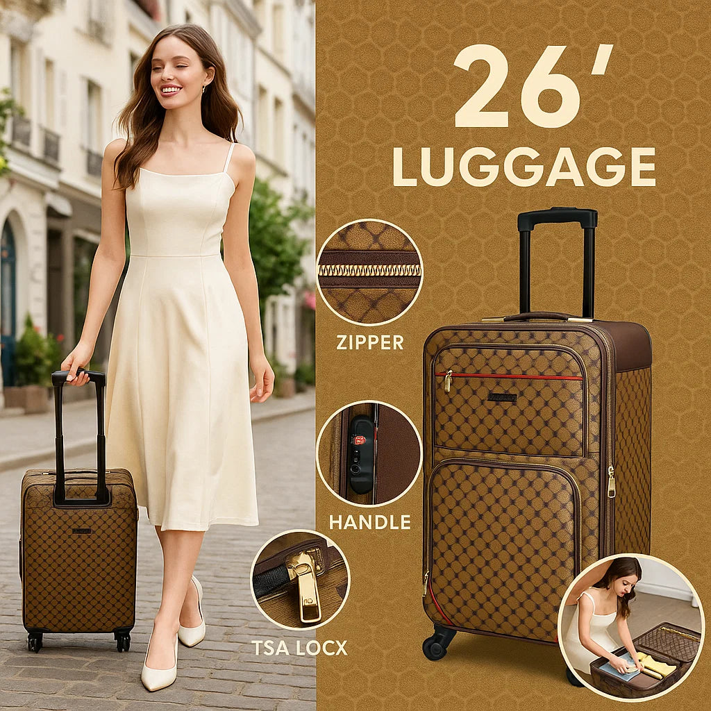 NEW YORK XPRESS XH-2601 SOFT LUGGAGE 5 PIECE (20" 26" 28" 30" 32")