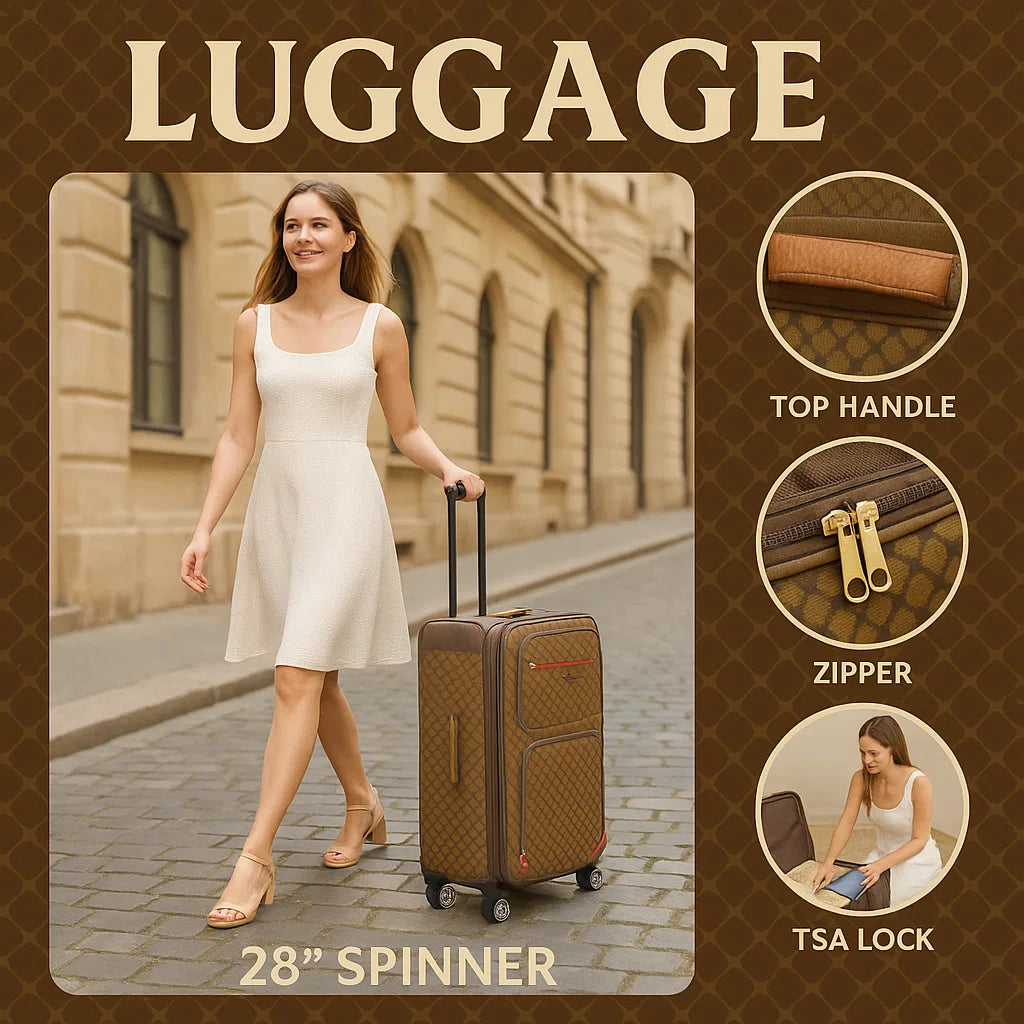 NEW YORK XPRESS XH-2601 SOFT LUGGAGE 5 PIECE (20" 26" 28" 30" 32")