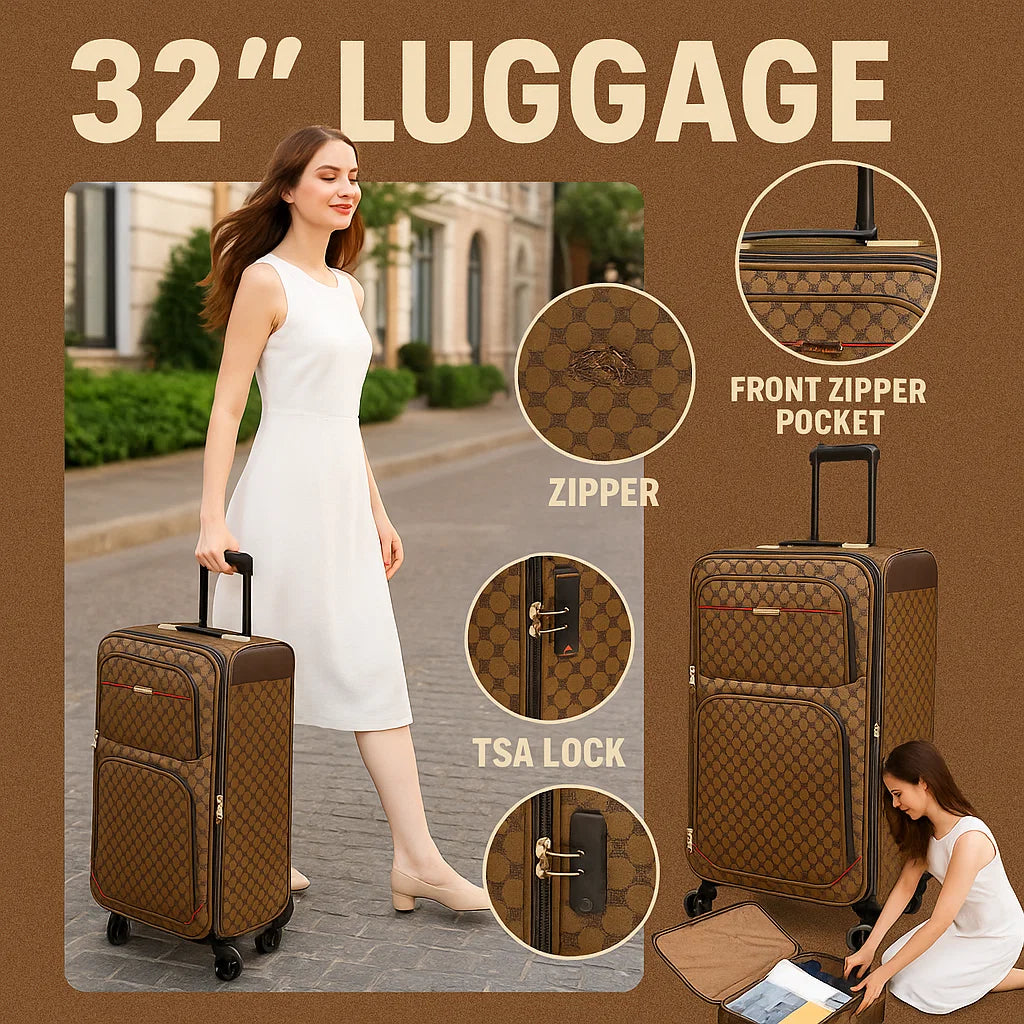NEW YORK XPRESS XH-2601 SOFT LUGGAGE 5 PIECE (20" 26" 28" 30" 32")