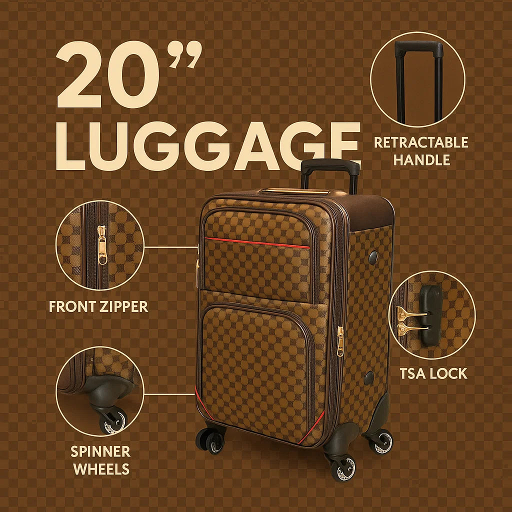 NEW YORK XPRESS XH-2601 SOFT LUGGAGE 5 PIECE (20" 26" 28" 30" 32")
