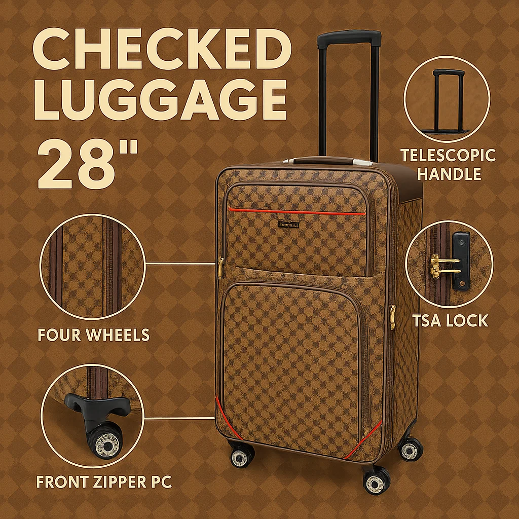 NEW YORK XPRESS XH-2601 SOFT LUGGAGE 5 PIECE (20" 26" 28" 30" 32")
