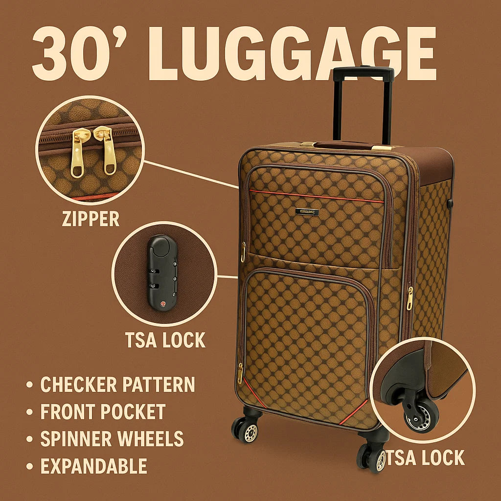 NEW YORK XPRESS XH-2601 SOFT LUGGAGE 5 PIECE (20" 26" 28" 30" 32")