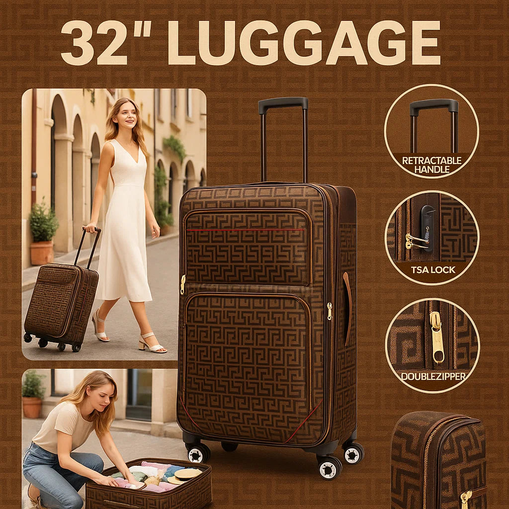 NEW YORK XPRESS XH-2601 SOFT LUGGAGE 5 PIECE (20" 26" 28" 30" 32")