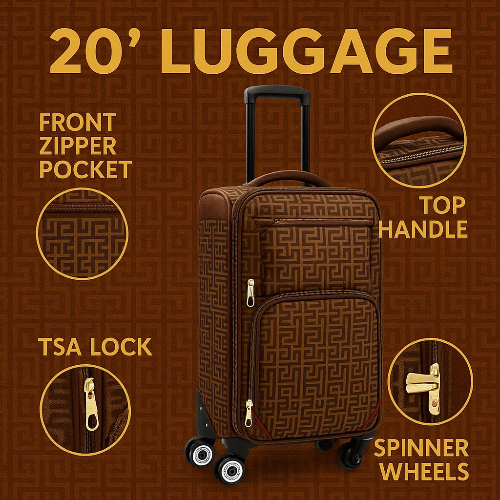 NEW YORK XPRESS XH-2601 SOFT LUGGAGE 5 PIECE (20" 26" 28" 30" 32")