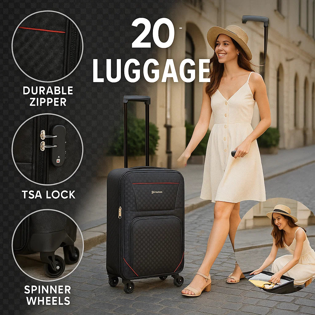 NEW YORK XPRESS XH-2601 SOFT LUGGAGE 5 PIECE (20" 26" 28" 30" 32")