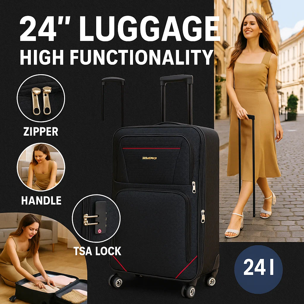 NEW YORK XPRESS XH-2601 SOFT LUGGAGE 5 PIECE (20" 26" 28" 30" 32")