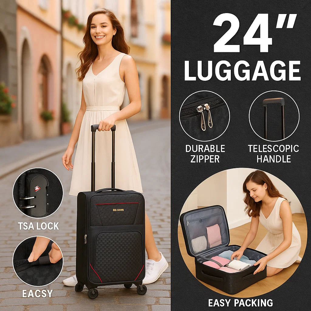 NEW YORK XPRESS XH-2601 SOFT LUGGAGE 5 PIECE (20" 26" 28" 30" 32")