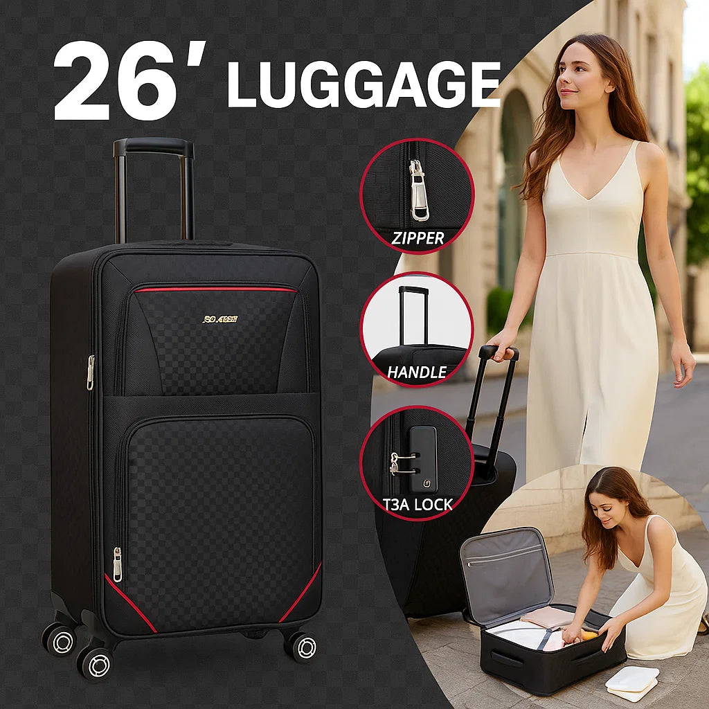 NEW YORK XPRESS XH-2601 SOFT LUGGAGE 5 PIECE (20" 26" 28" 30" 32")
