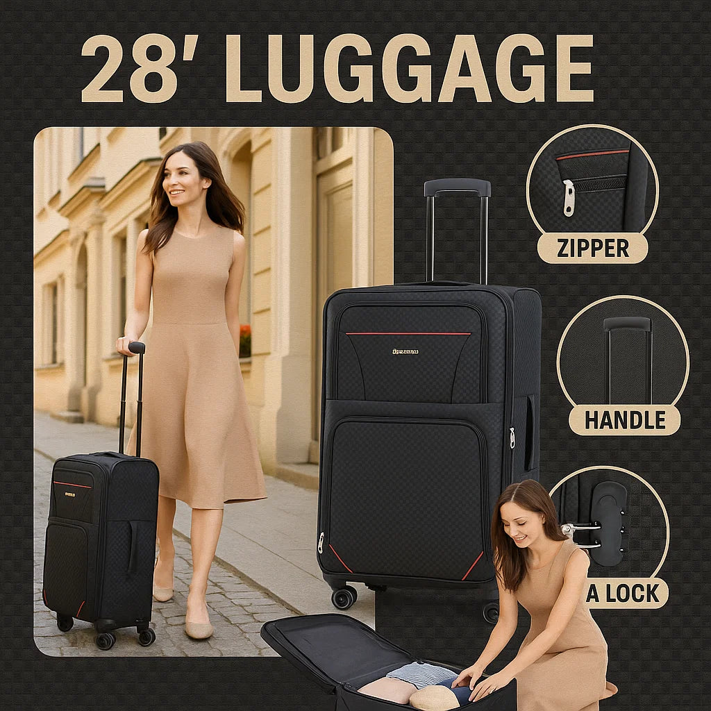 NEW YORK XPRESS XH-2601 SOFT LUGGAGE 5 PIECE (20" 26" 28" 30" 32")