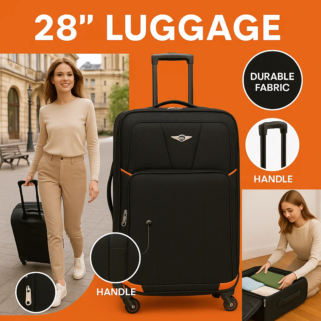 NEW YORK XPRESS XH-1717 LUGGAGE SOFTSIDE SUITCASE (20" 24" 28" 32")