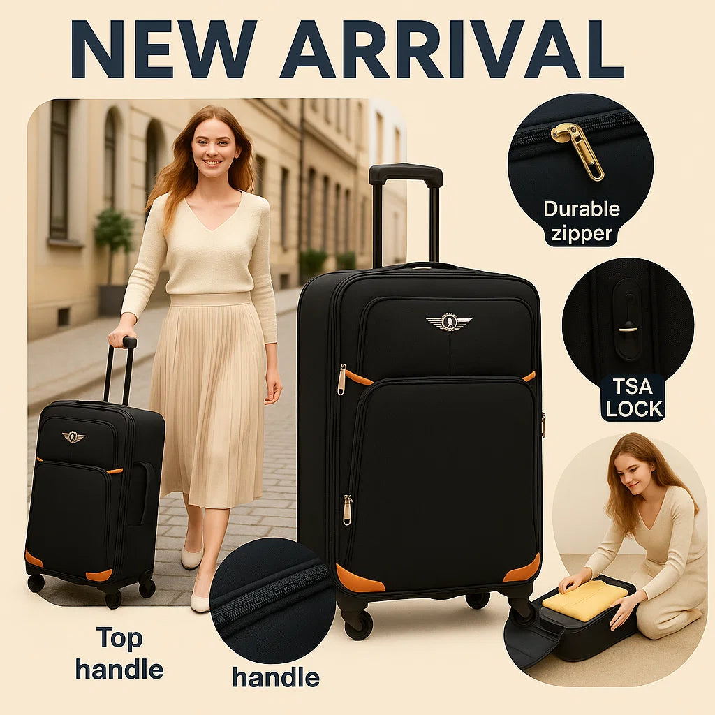 NEW YORK XPRESS XH-1717 LUGGAGE SOFTSIDE SUITCASE (20" 24" 28" 32")