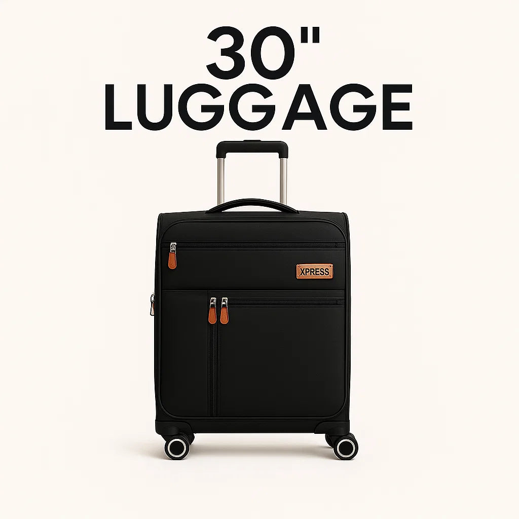 NEW YORK XPRESS XJ-1901 Softside Spinner Luggage – Lightweight, Durable & Sleek Travel Companion (20" 26" 30")