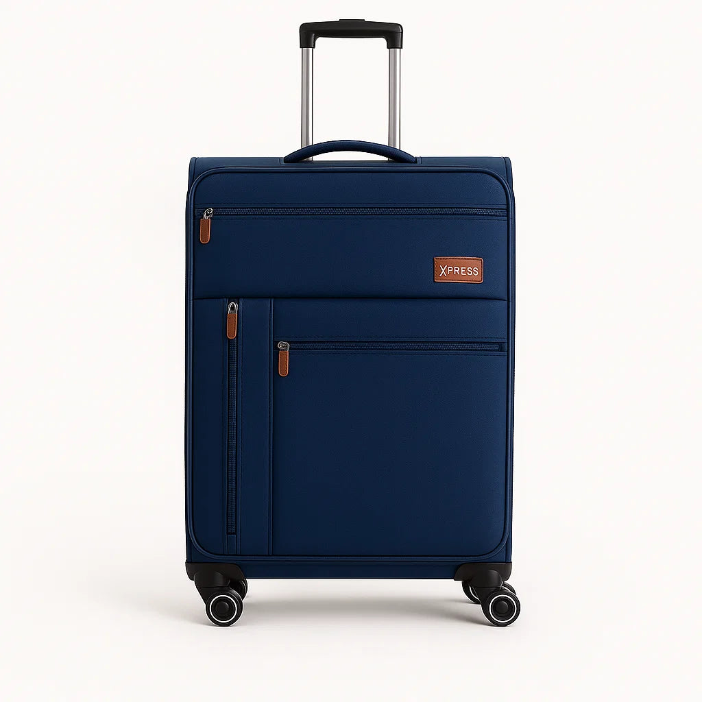 NEW YORK XPRESS XJ-1901 Softside Spinner Luggage – Lightweight, Durable & Sleek Travel Companion (20" 26" 30")