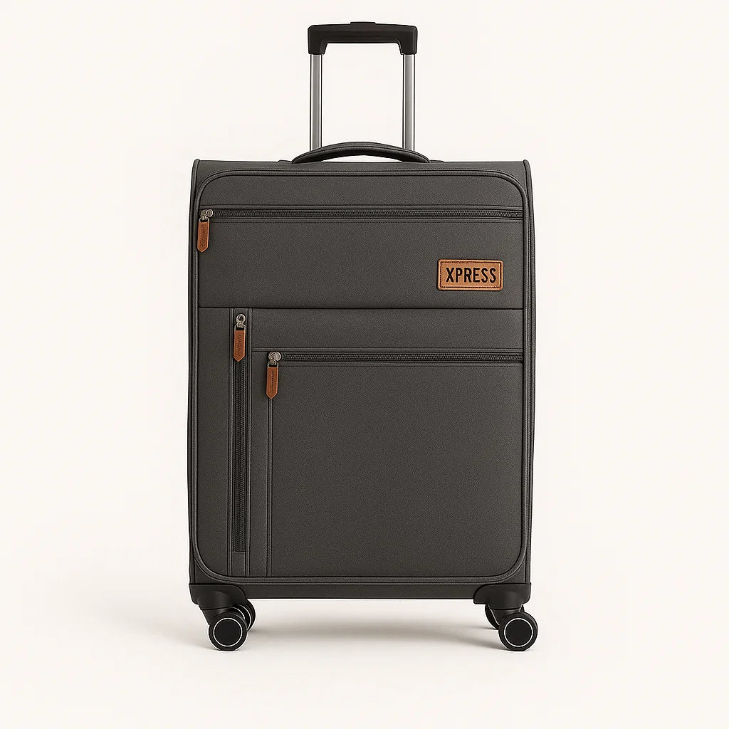 NEW YORK XPRESS XJ-1901 Softside Spinner Luggage – Lightweight, Durable & Sleek Travel Companion (20" 26" 30")