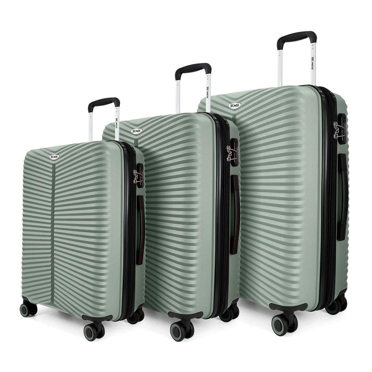NEW YORK XPRESS Luggage Sets 3 Piece Hard side Expandable Luggage Sets with Spinner Wheels,Lightweight Hard Shell Travel Suitcase for Going Abroad,Family Trips (20/24/28in)