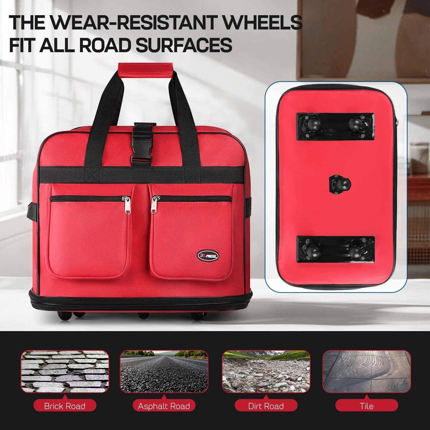 30" 36" 40" Expandable Foldable Luggage Bag with Universal Wheels and Grab Handle,3-Layer Collapsible Large Travel Rolling Suitcase Bag for Home Storage Moving Travel