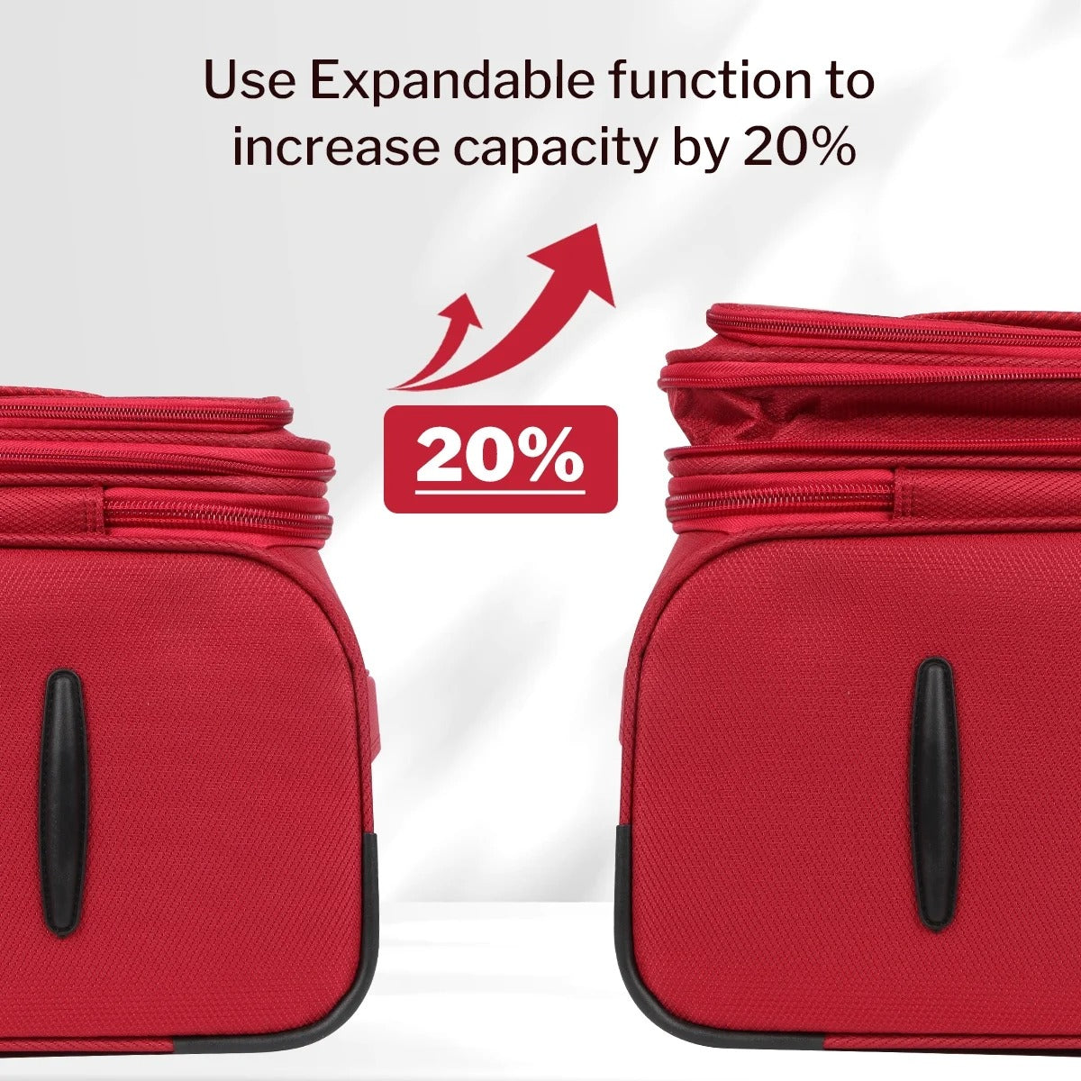 NEW YORK XPRESS 3PCS Soft side Luggage Sets Expandable Luggage with TSA Lock, Lightweight Spinning Wheels Suitcase Set(20/26/30) Trolley Bags for Travel, Going Abroad, Family Trips