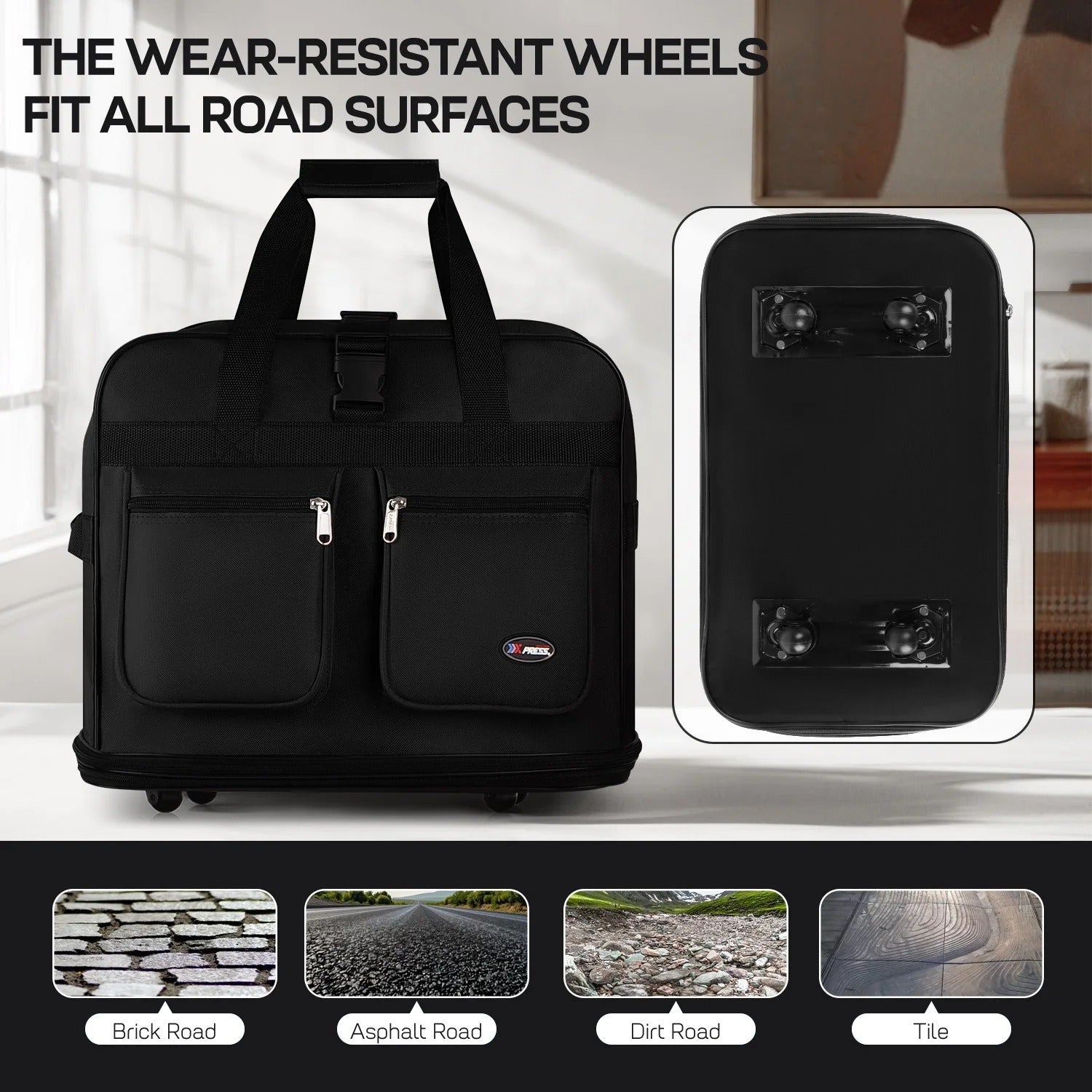 30" 36" 40" Expandable Foldable Luggage Bag with Universal Wheels and Grab Handle,3-Layer Collapsible Large Travel Rolling Suitcase Bag for Home Storage Moving Travel
