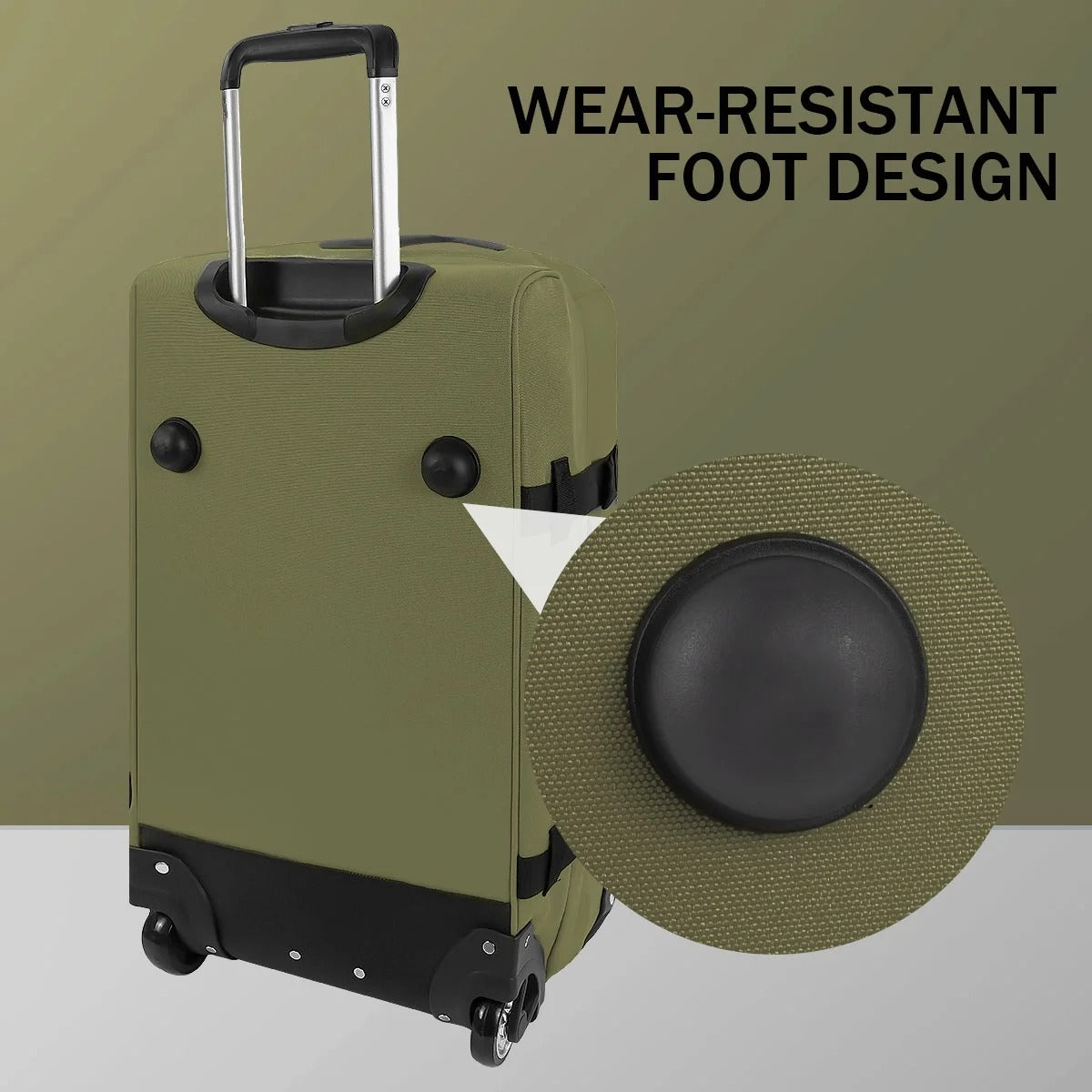 NEW YORK XPRESS 3PCS Soft side Roller Luggage Set, Waterproof Rolling Suitcase, Wheeled Travel Duffel Luggage for All Trip & Adventure,20in+26in+30in