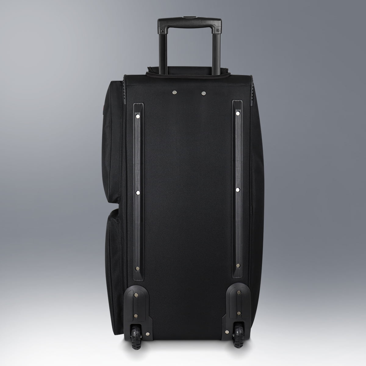 New York XPress Rolling Duffel Bag with Wheels, Wheeled Duffle Bag Luggage with Retractable Handle, Foldable Travel Bag Large for Women & Men