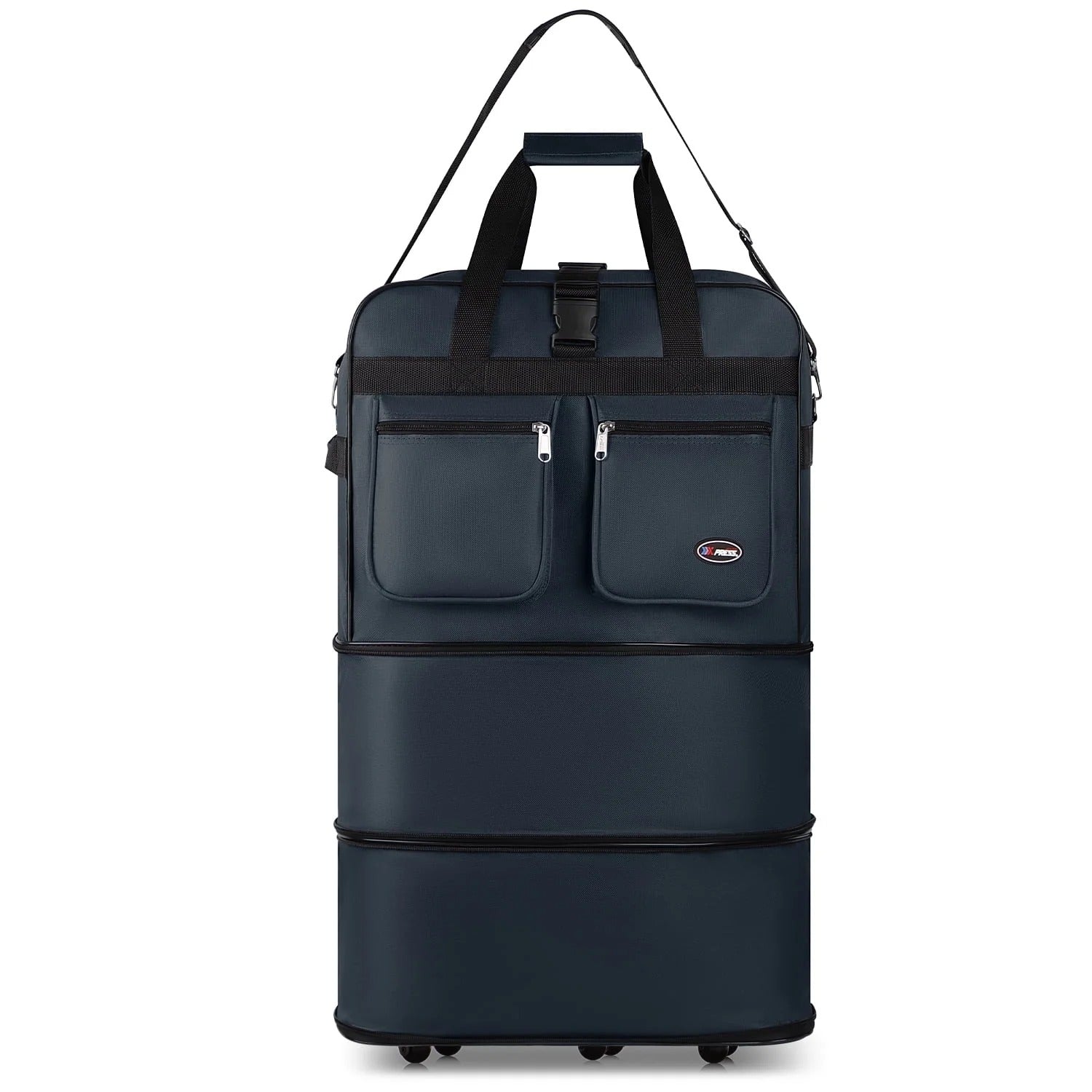 30" 36" 40" Expandable Foldable Luggage Bag with Universal Wheels and Grab Handle,3-Layer Collapsible Large Travel Rolling Suitcase Bag for Home Storage Moving Travel