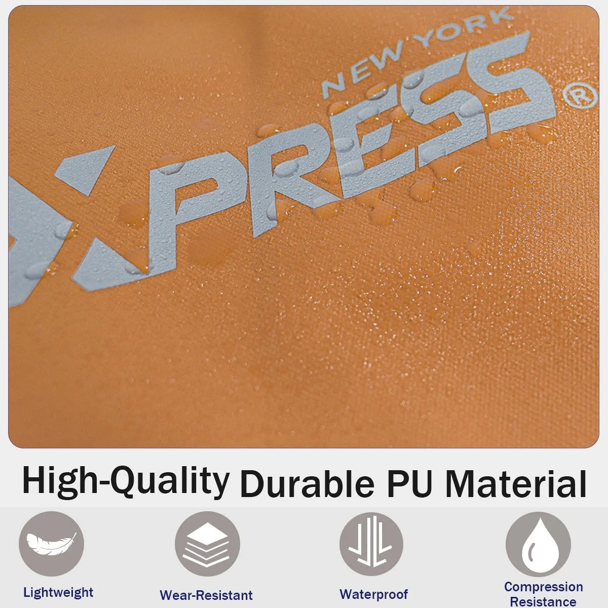 NEW YORK XPRESS 3PCS Soft side Roller Luggage Set, Waterproof Rolling Suitcase, Wheeled Travel Duffel Luggage for All Trip & Adventure,20in+26in+30in