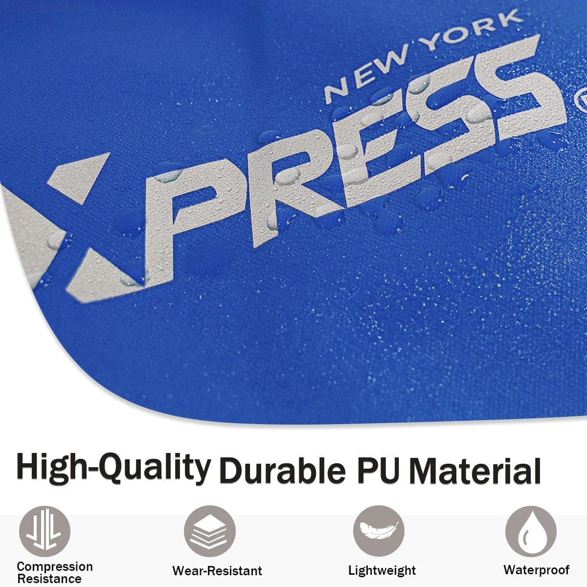 NEW YORK XPRESS 3PCS Soft side Roller Luggage Set, Waterproof Rolling Suitcase, Wheeled Travel Duffel Luggage for All Trip & Adventure,20in+26in+30in