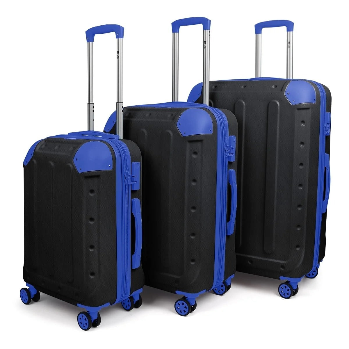 NEW YORK XPRESS 3PCS Luggage Set (20"/24"/28") Hardshell Expandable Suitcase with 4 Double Spinner Wheels, Lightweight Hardside ABS Luggage, Travel Suitcase Set for Women & Men