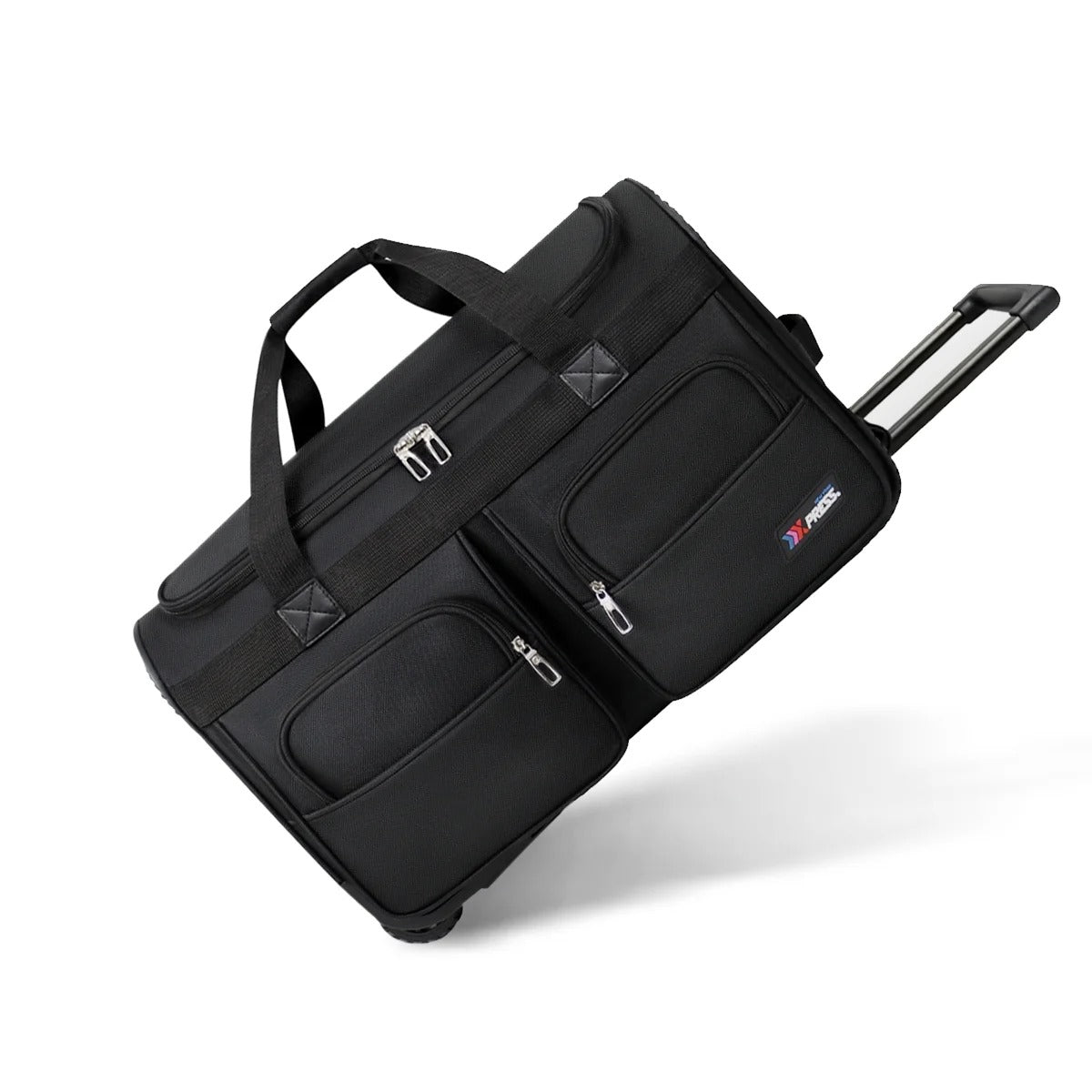 New York XPress Rolling Duffel Bag with Wheels, Wheeled Duffle Bag Luggage with Retractable Handle, Foldable Travel Bag Large for Women & Men