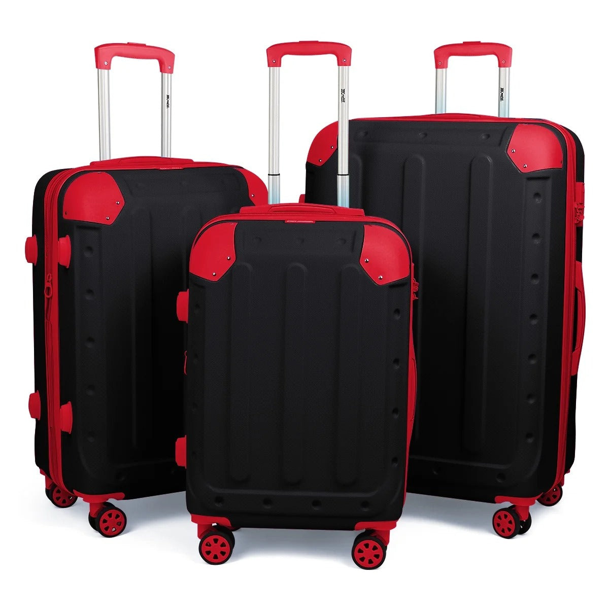 NEW YORK XPRESS 3PCS Luggage Set (20"/24"/28") Hardshell Expandable Suitcase with 4 Double Spinner Wheels, Lightweight Hardside ABS Luggage, Travel Suitcase Set for Women & Men