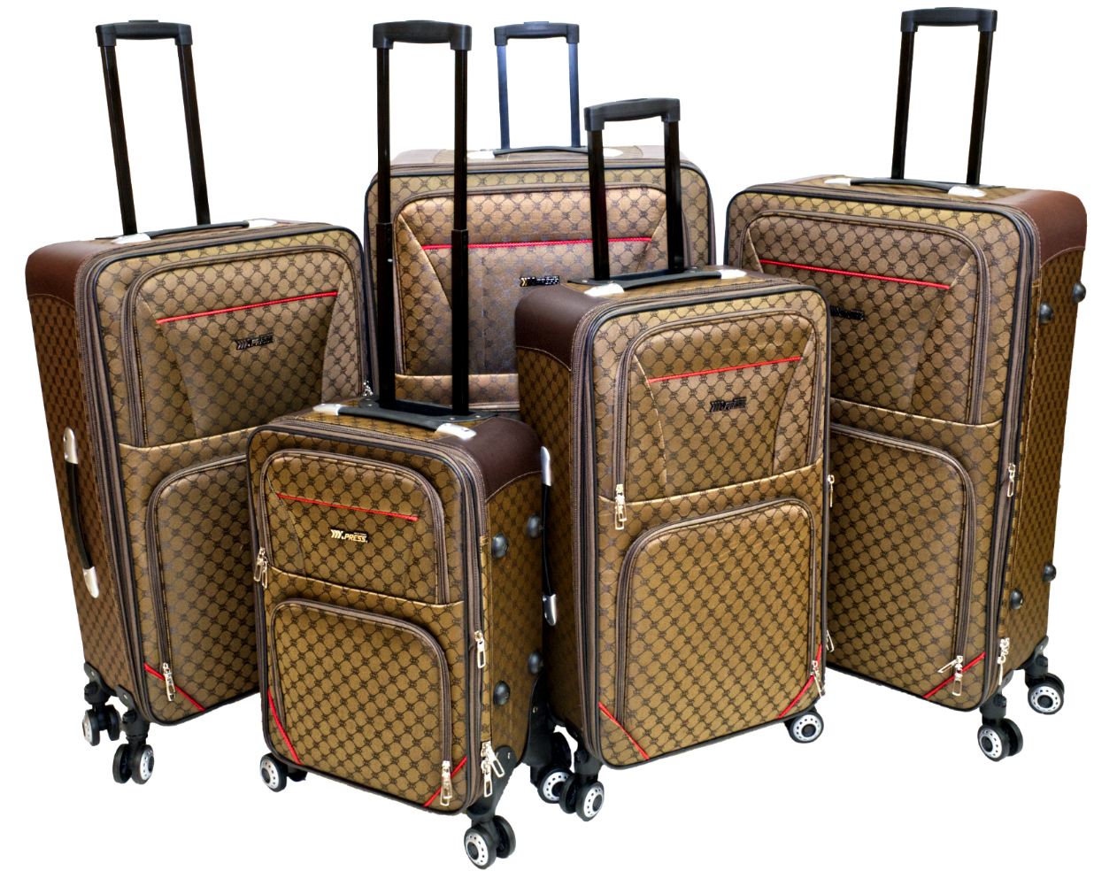 NEW YORK XPRESS XH-2601 SOFT LUGGAGE 5 PIECE (20" 26" 28" 30" 32")
