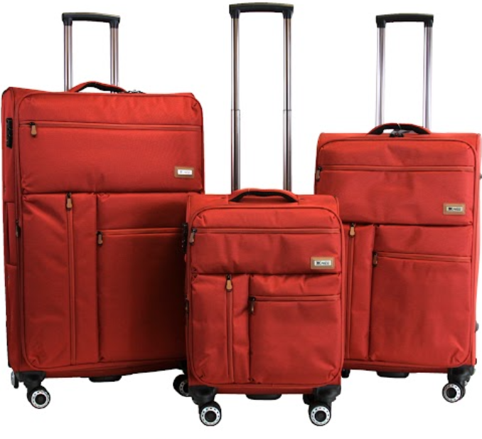NEW YORK XPRESS XJ-1901 Softside Spinner Luggage – Lightweight, Durable & Sleek Travel Companion (20" 26" 30")
