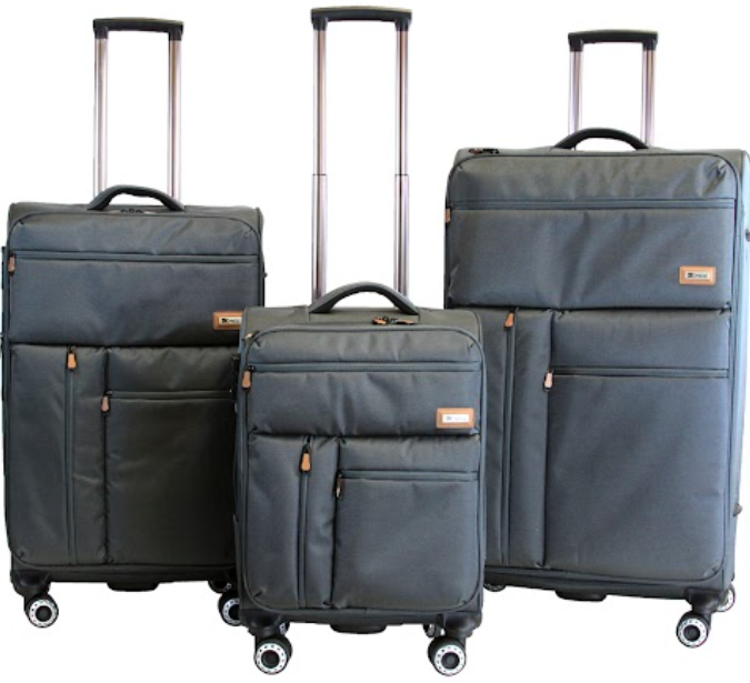 NEW YORK XPRESS XJ-1901 Softside Spinner Luggage – Lightweight, Durable & Sleek Travel Companion (20" 26" 30")