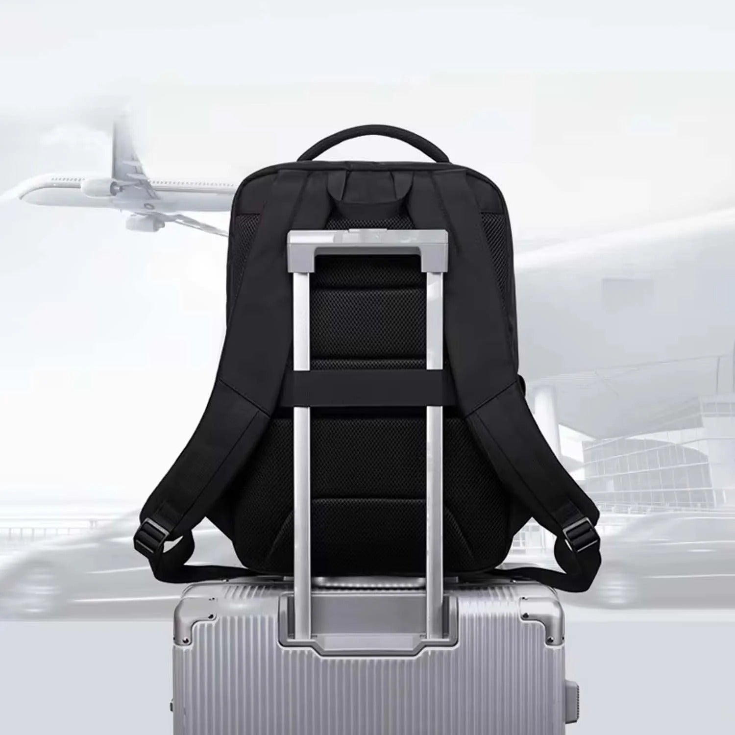 NEW YORK XPRESS 17" Travel Laptop Backpack for Men & Women, Multi Compartment Business Computer Backpack Flight Approved Casual Daypack for Work College