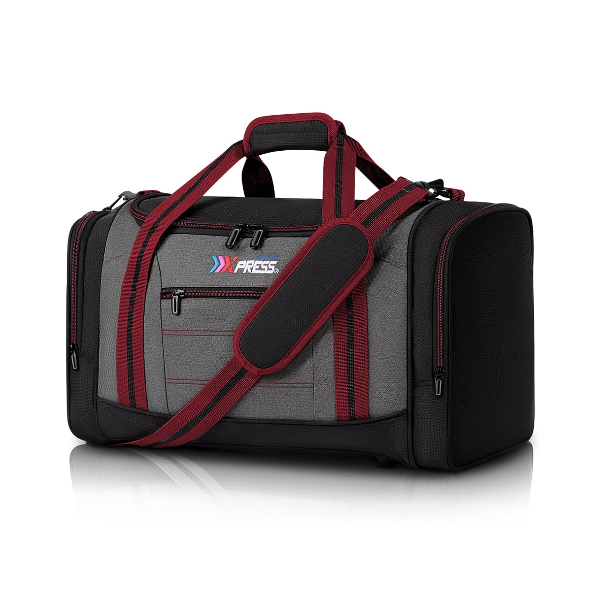 20" Travel Duffel Bags for Women Men,45L Foldable Sports Gym Bag with Adjustable Strap,Lightweight & Tear Resistant Weekender Overnight Bag for Yoga Beach Short Trip