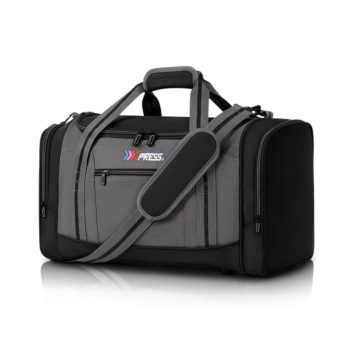 20" Travel Duffel Bags for Women Men,45L Foldable Sports Gym Bag with Adjustable Strap,Lightweight & Tear Resistant Weekender Overnight Bag for Yoga Beach Short Trip