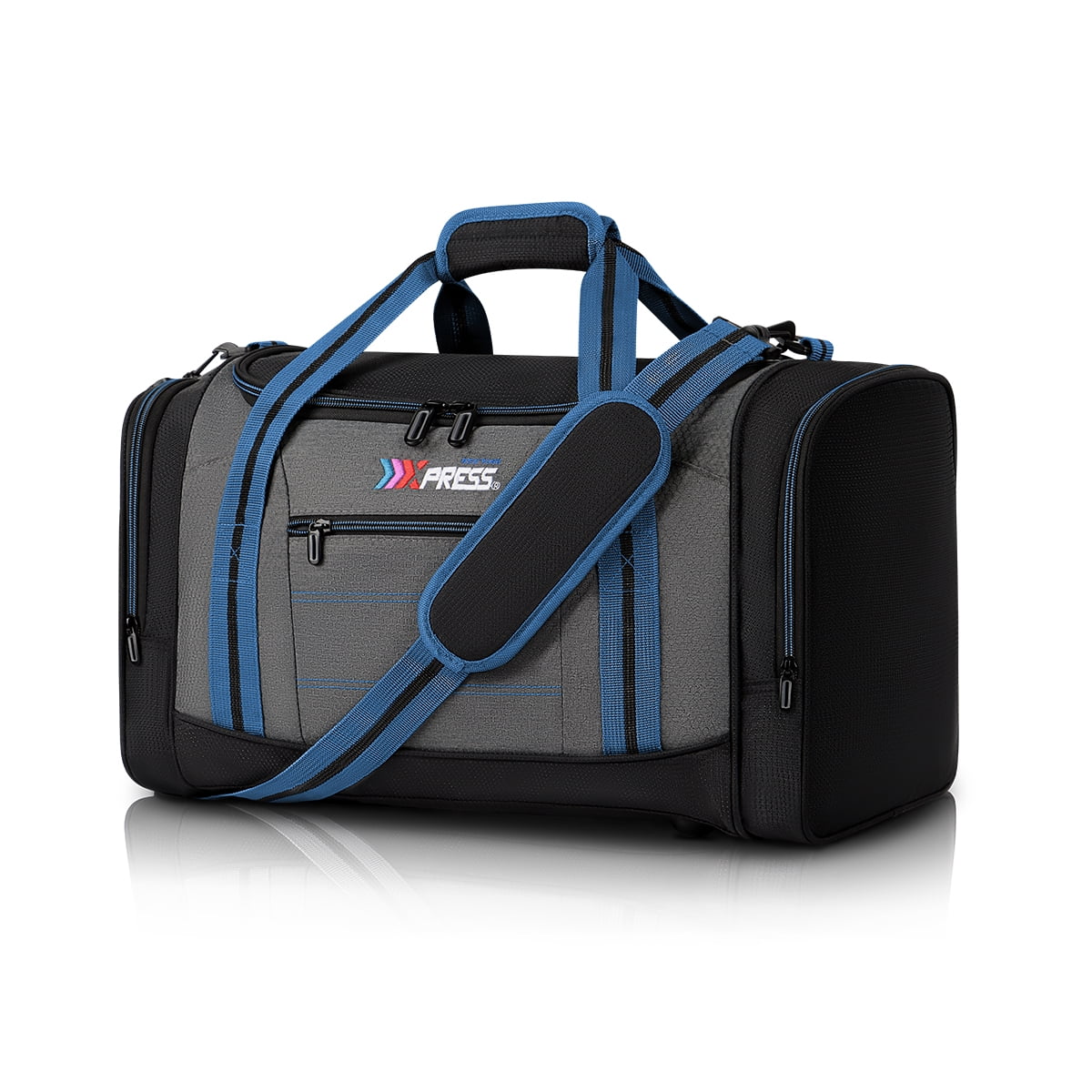20" Travel Duffel Bags for Women Men,45L Foldable Sports Gym Bag with Adjustable Strap,Lightweight & Tear Resistant Weekender Overnight Bag for Yoga Beach Short Trip