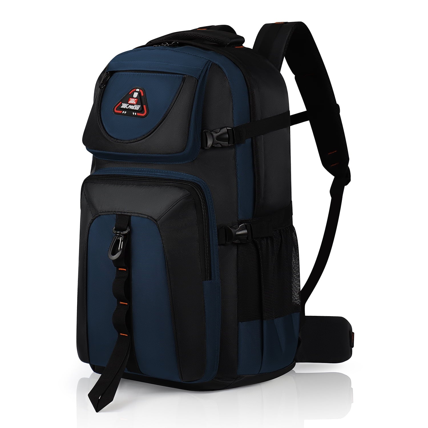 NEW YORK XPRESS 40L Travel Backpacks for Men Women, Water Resistant Anti-Theft Hiking Backpack Airplane Approved, Lightweight Outdoor Camping Backpack Molle Daypack