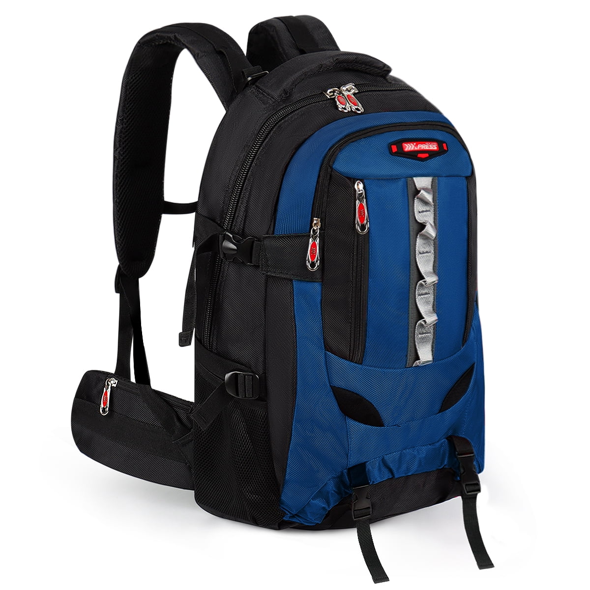 NEW YORK XPRESS BP-8603 Hiking Backpack, Water Resistant, For Outdoor Travel, Lightweight Polyester Bag 22"