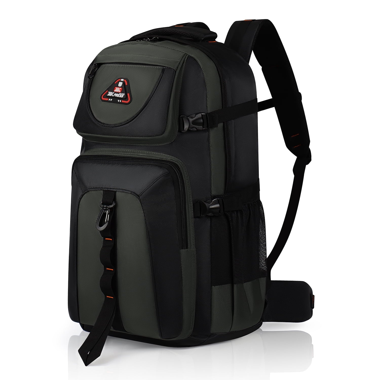 NEW YORK XPRESS 40L Travel Backpacks for Men Women, Water Resistant Anti-Theft Hiking Backpack Airplane Approved, Lightweight Outdoor Camping Backpack Molle Daypack