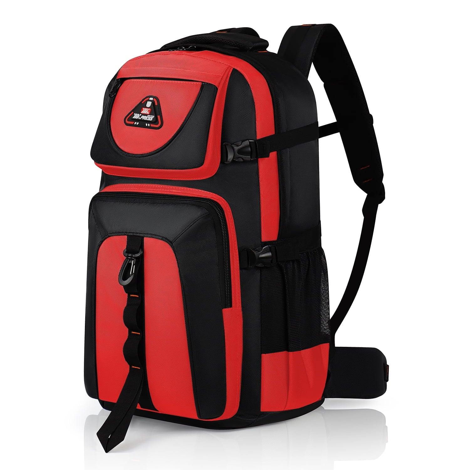 NEW YORK XPRESS 40L Travel Backpacks for Men Women, Water Resistant Anti-Theft Hiking Backpack Airplane Approved, Lightweight Outdoor Camping Backpack Molle Daypack